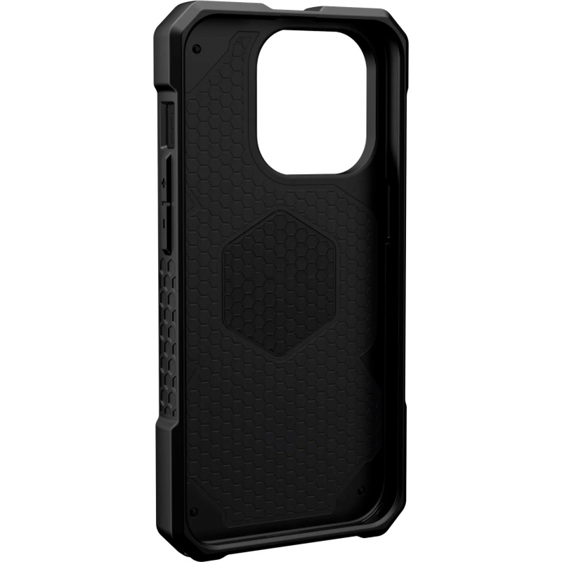 Чехол UAG Monarch Pro Black с поддержкой MagSafe для iPhone 14 Pro, чёрный